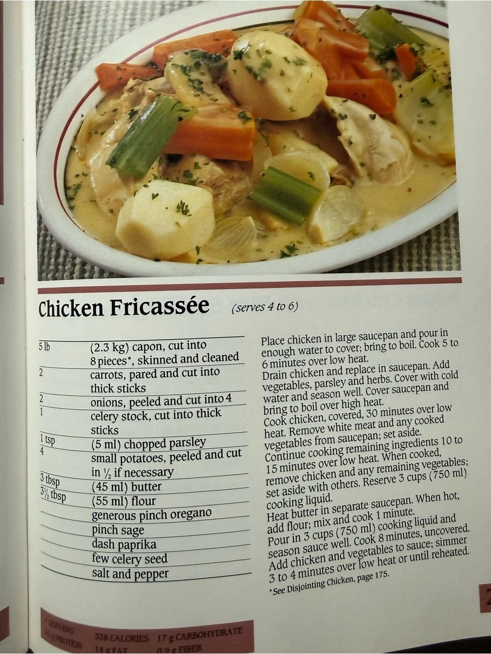 Vintage American cookbook titled 